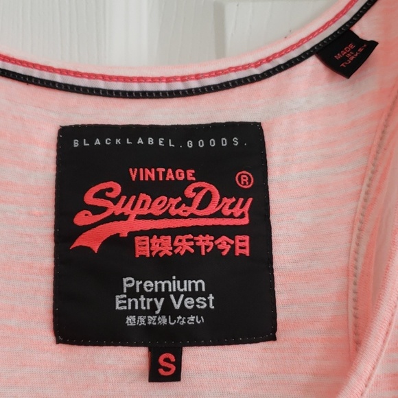 Superdry pink tan top - Picture 4 of 5